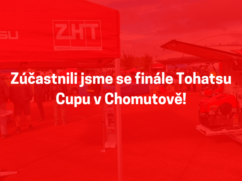 Zúčastnili jsme se finále Tohatsu Cupu v Chomutově!